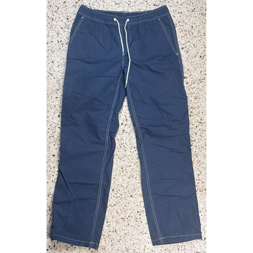 Katin Men's Blue Drawstring Waist Casual Chino Pants Size Medium